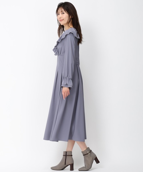 「MISCH MASCH」 長袖ワンピース M ピンク レディース_画像6