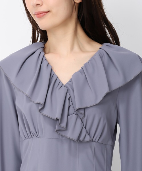 「MISCH MASCH」 長袖ワンピース M ピンク レディース_画像9