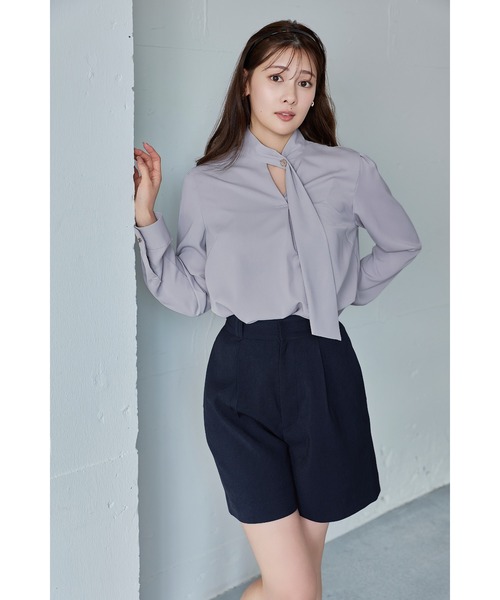 Her lip to パンツ Tucked Twill Bermuda Shorts レディース