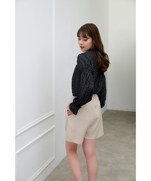 Her lip to パンツ Tucked Twill Bermuda Shorts レディース