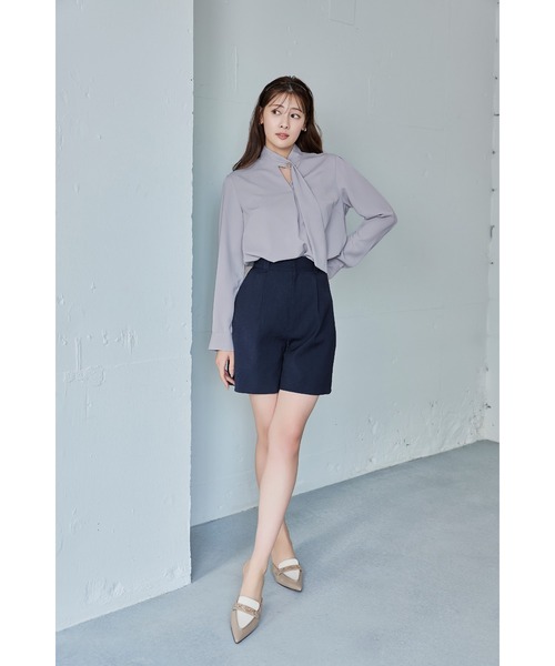 Her lip to パンツ Tucked Twill Bermuda Shorts レディース