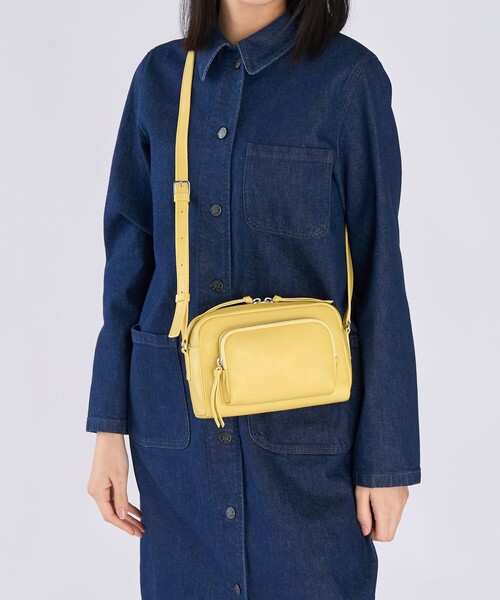 agnes b.（アニエスベー） ショルダーバッグ バッグ レザー ミディアム