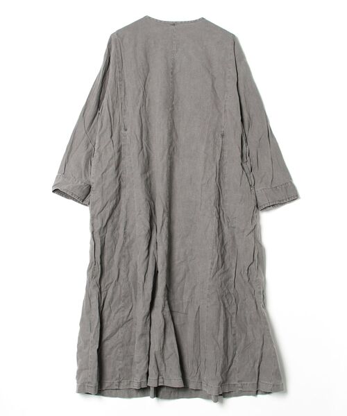 「nest Robe」 長袖ワンピース FREE グレー レディース_画像2