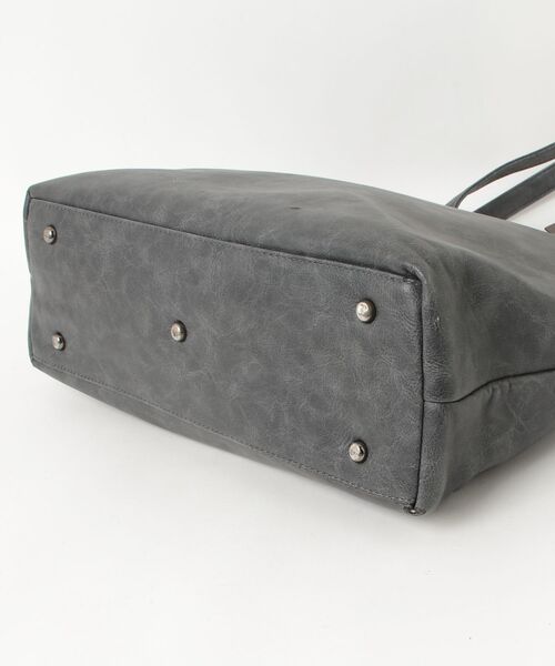「GUSCIO UOMO」 トートバッグ FREE ダークグレー メンズ_画像3