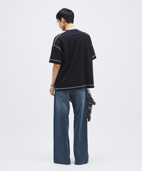 Healthknit（ヘルスニット） ヘンリーネック tシャツ 別注 ヘンリー