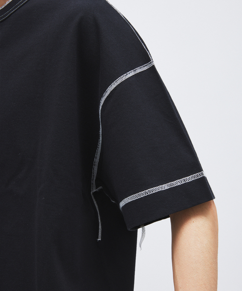 ワイパーHealthknit 別注ヘンリーネックTシャツ RELAXED FIT Healthknit（ヘルスニット） ヘンリーネック tシャツ 別注 ヘンリー