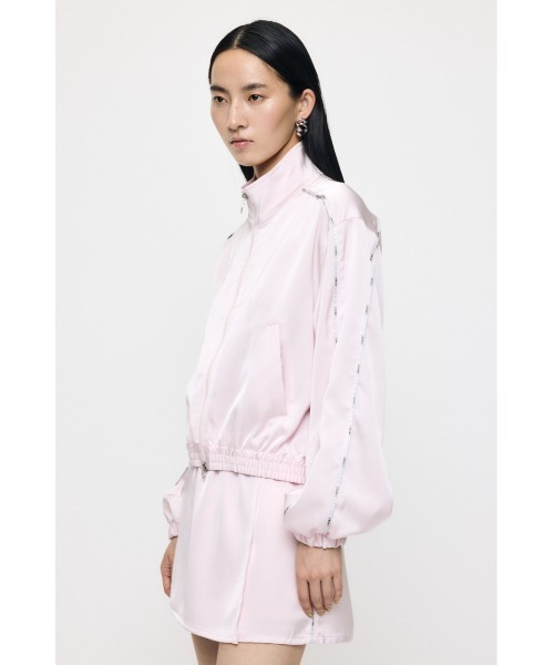 MOUSSY（マウジー） コート アウター U/M SATIN トラックジャケット