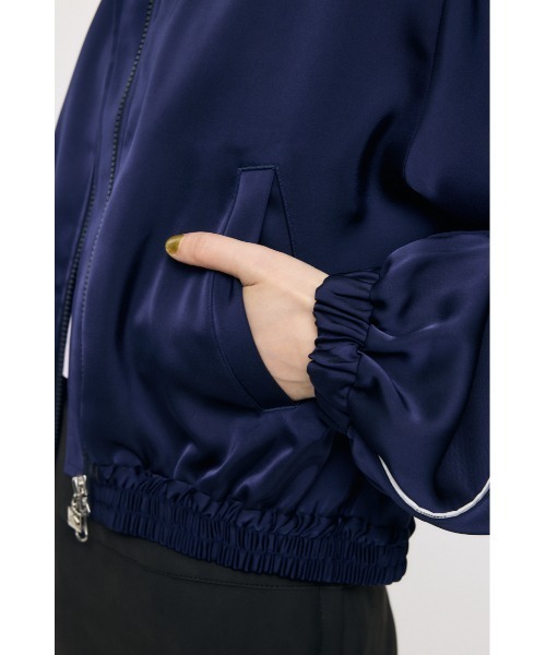 MOUSSY（マウジー） コート アウター U/M SATIN トラックジャケット