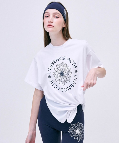 「Mardi Mercredi」 半袖Tシャツ FREE ネイビー レディース_画像6