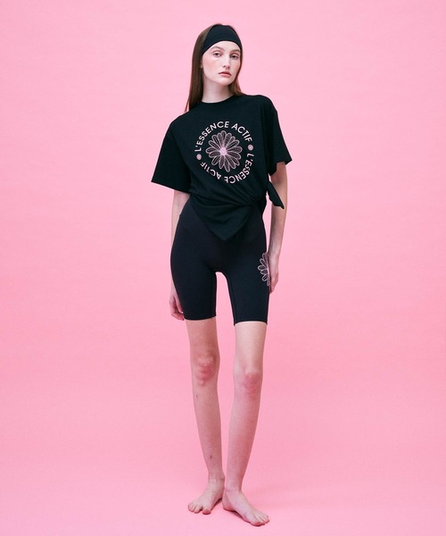 「Mardi Mercredi」 半袖Tシャツ FREE ネイビー レディース_画像9