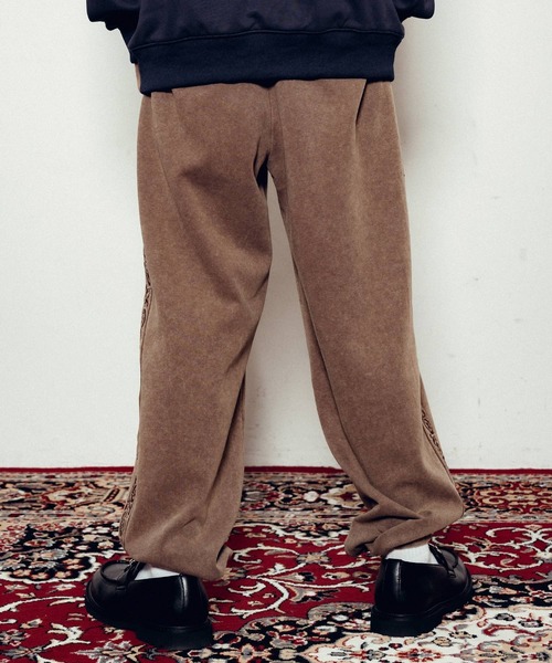 「Subciety」 イージーパンツ X-LARGE ブラウン メンズ_画像5