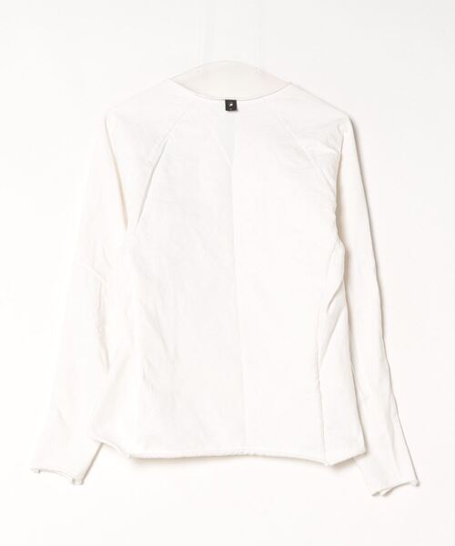 「wjk」 長袖Tシャツ LARGE ホワイト メンズ_画像2