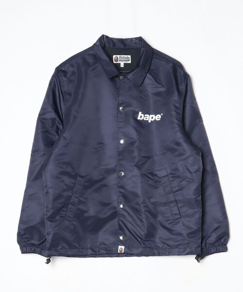 A BATHING APE（アベイシングエイプ） コーチジャケット S ネイビー
