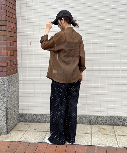 I-SOOK（アイスー） ワイドパンツ パンツ 「ISOOK / アイスー」ドット