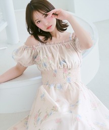 WILLSELECTION（ウィルセレクション） ワンピース 半袖 フラワー