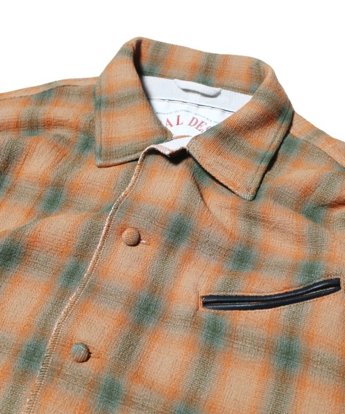 「NATAL DESIGN」 長袖シャツ SMALL ブルー メンズ_画像3