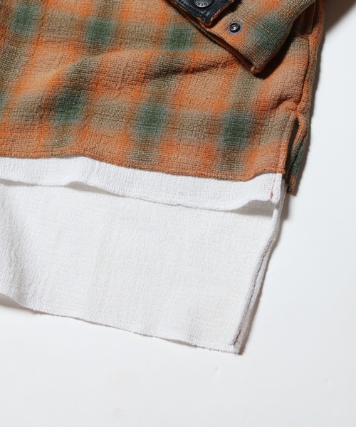 「NATAL DESIGN」 長袖シャツ SMALL ブルー メンズ_画像4
