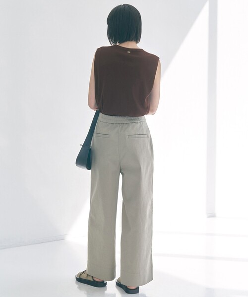tシャツ ドライタッチフライス ノースリーブ Tシャツ レディース | UNFILO | 08