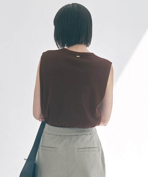 tシャツ ドライタッチフライス ノースリーブ Tシャツ レディース | UNFILO | 09