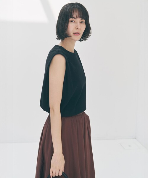 tシャツ ドライタッチフライス ノースリーブ Tシャツ レディース | UNFILO | 10