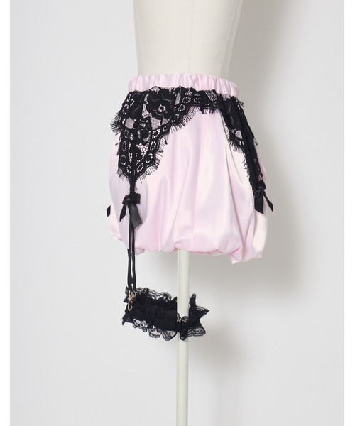 AVENCHUMU パンツ Race garter balloon short pants レディース