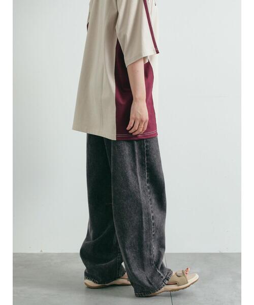 「SM2」 デニムパンツ L サックスブルー レディース_画像7