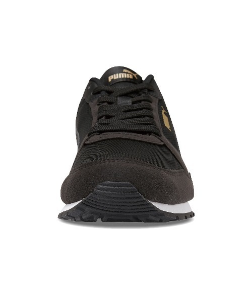 「PUMA」 ローカットスニーカー 24.0cm ブラック×ブラック レディース_画像6