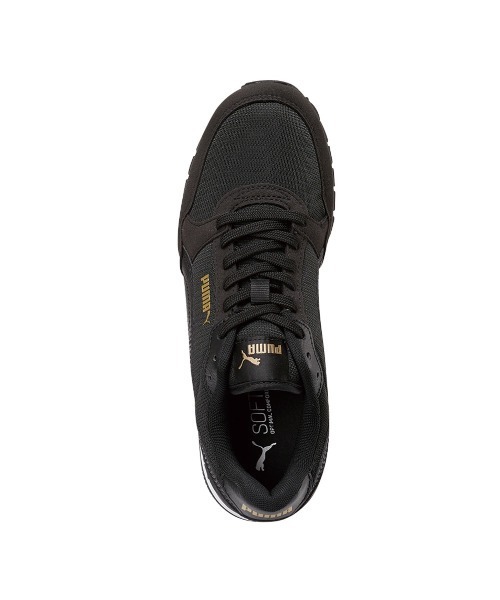 「PUMA」 ローカットスニーカー 24.0cm ブラック×ブラック レディース_画像9