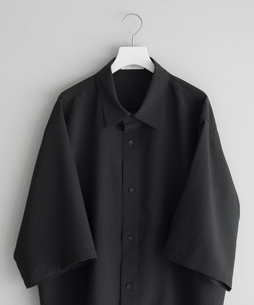 「remer」 半袖シャツ MEDIUM ダークブルー メンズ_画像2