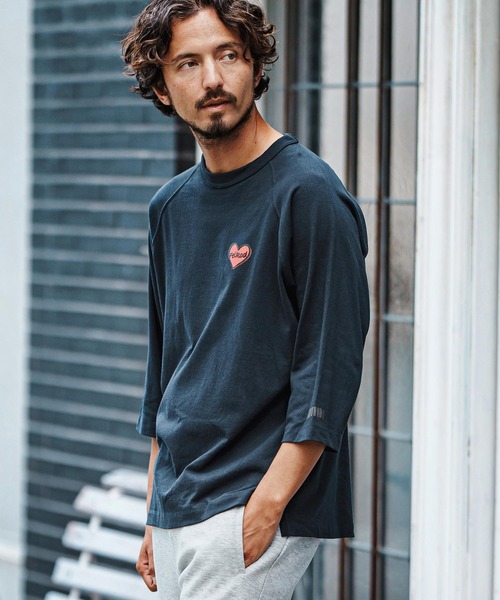 「felkod」 7分袖Tシャツ X-LARGE ブラック メンズ_画像8