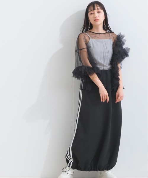 「terrace」 半袖ブラウス MEDIUM グレー レディース_画像9