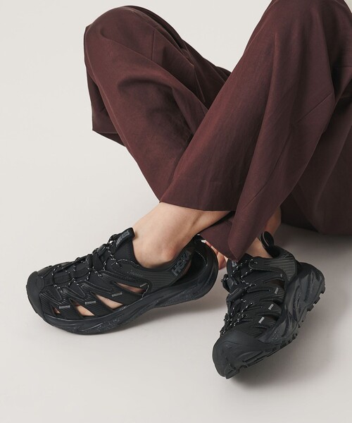 HOKA ONE ONE HOPARA サンダル ブラック HOKA ONEONE（ホカ オネオネ） 厚底 hoka サンダル 「HOKA」HOPARA