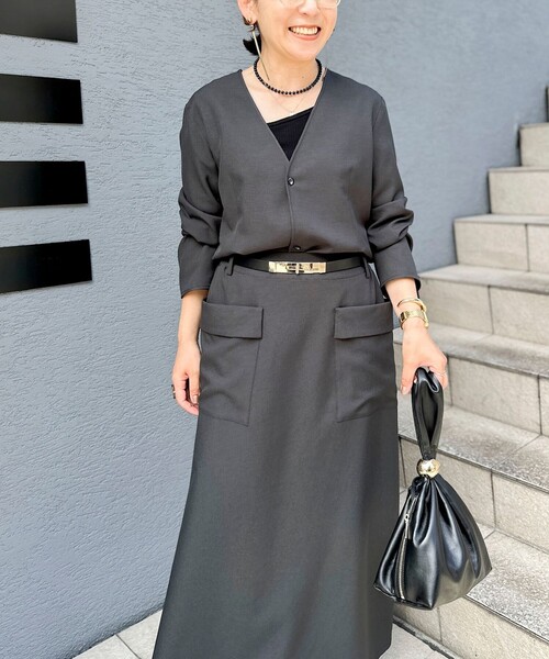 新品未使用　24AW Rie Miller ミリタリージャケット Rie Miller（リエミラー） ジャケット ノーカラージャケット