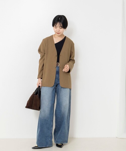 Rie Miller（リエミラー） ジャケット ノーカラージャケット