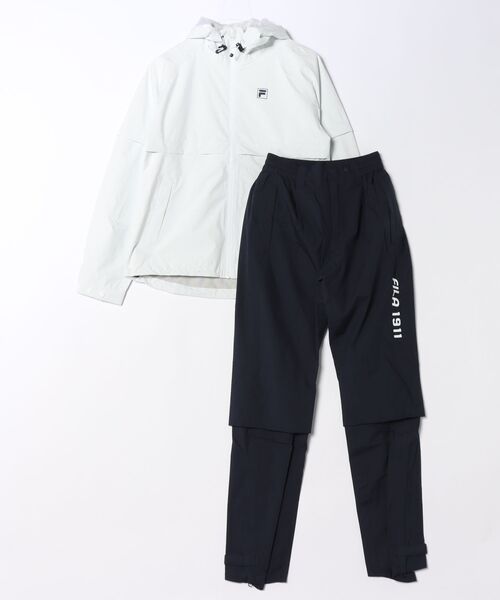 FILA GOLF カッパ レインコート フィラゴルフ ゴルフウェア 収納袋付き