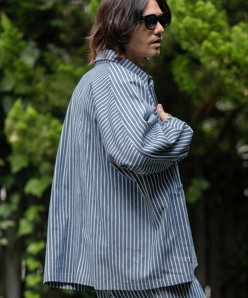 「CAMBIO」 デニムジャケット S ブルー メンズ_画像4