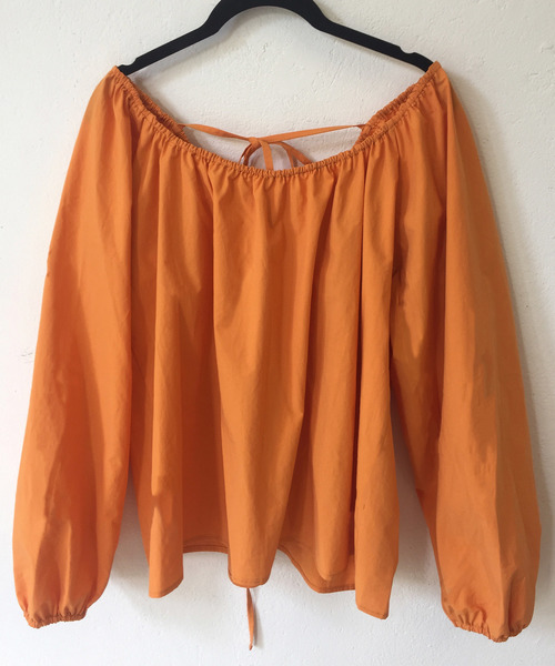 ブラウス シャツ BELIZE べリーゼ / DAHLIA LS TOP ダリアロングスリーブトップ オフショルダートップス / 19BE01 レディ BELIZE ブラウス シャツ べリーゼ / DAHLIA LS TOP ダリアロング