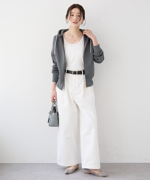 リブドロワ　ZIPパーカー 予約【新色追加/リバイバル】バックテールZIPパーカー | RIVE DROITE