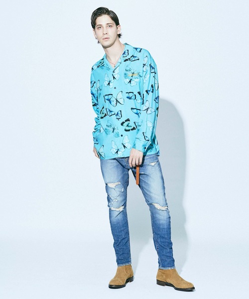 msml SARROUEL SKINNY DENIM PANTS Lサイズ エムエスエムエル パンツ M.S.M.L SARROUEL SKINNY DENIM PANTS