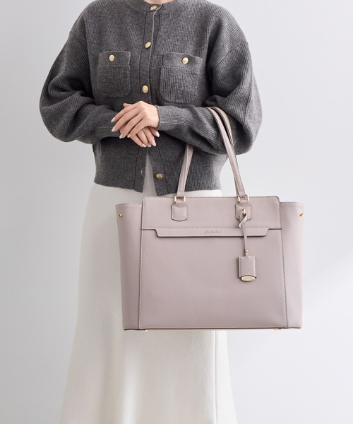 レディース ビジネスバッグ リモハピ トートバッグ B4サイズ PC収納 Jewelna Rose リモハピ トートバッグ B4サイズ 15.6インチPC収納