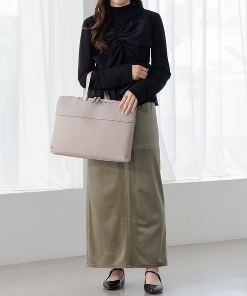 レディース ビジネスバッグ リモハピ トートバッグ B4サイズ PC収納 Jewelna Rose リモハピ トートバッグ B4サイズ 15.6インチPC収納