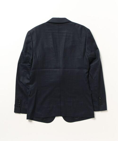 トルネードマート シワ加工 テーラードジャケット L 近年 2B ブラック TORNADO MART（トルネードマート） カジュアルスーツ TORNADO MART∴2B