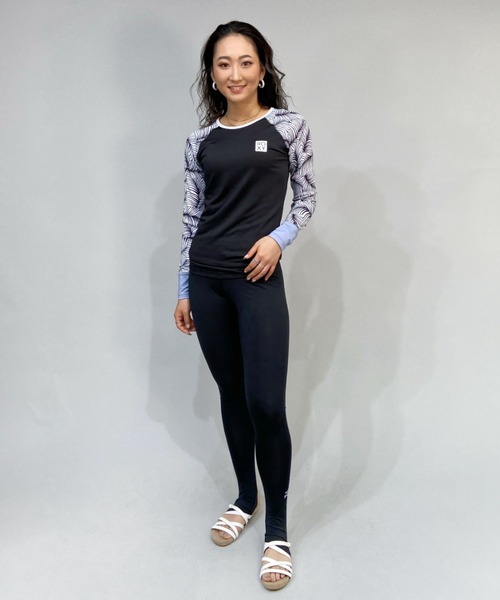 ROXY（ロキシー） 水陸両用無地ワンポイントロゴ トレンカ RLY225068