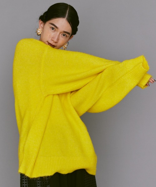 manana suerte（マニャーナスエルテ） ニット セーター オーバールーズ