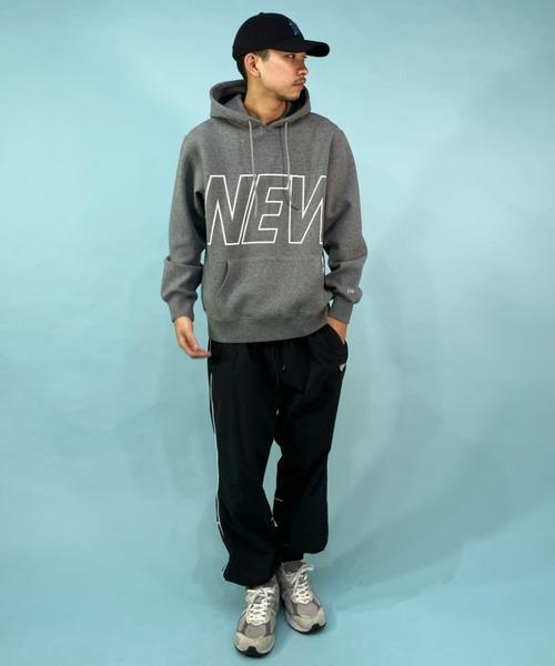 NEW ERA（ニューエラ） パーカー ビッグロゴ プルオーバーパーカー 