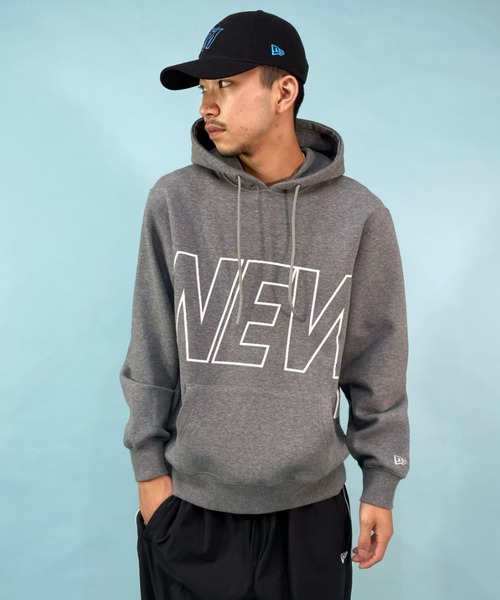 NEW ERA（ニューエラ） パーカー ビッグロゴ プルオーバーパーカー 