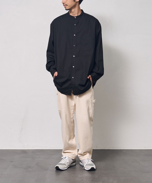 FREAK'S STORE マルチサイズ シャツ ビッグシルエット スタンド