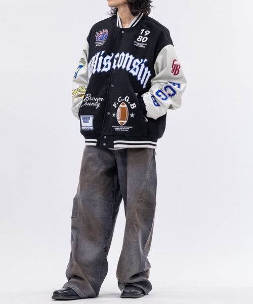 JOHN'S CLOSET（ジョンズクローゼット） スタジャン 「13」メルトン