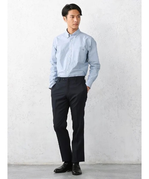 Perfect Suit FActory スラックス シャドーストライプ柄