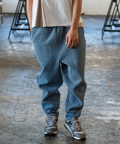 CAMBIO（カンビオ） パンツ mp10883-Denim Jacquard Jogger Pants